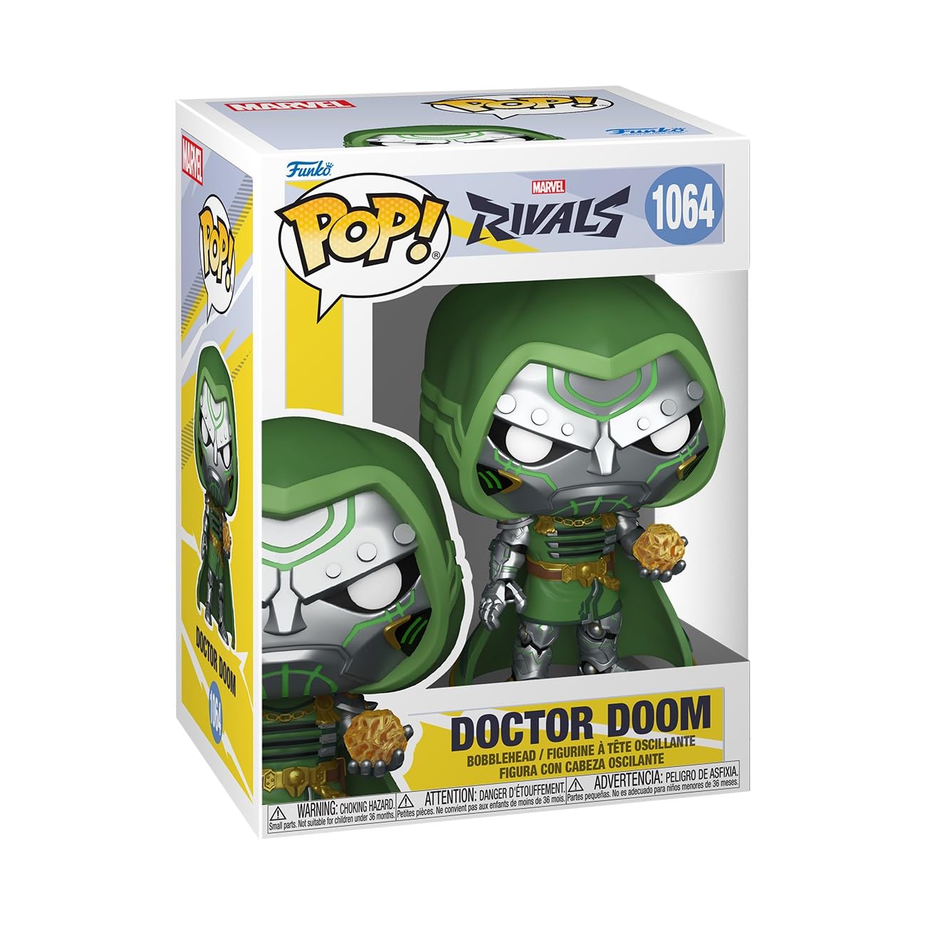 

Funko Marvel Rivals Доктор Дум Поп! Игры -
