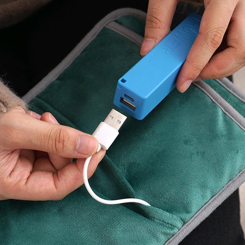 Rechargeable Usb Heating Hand Muff Warmer Electric Heated Pad Hand Warmer Easy To Carry