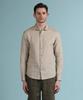 PANICALE Grey Washed Linen Shirt