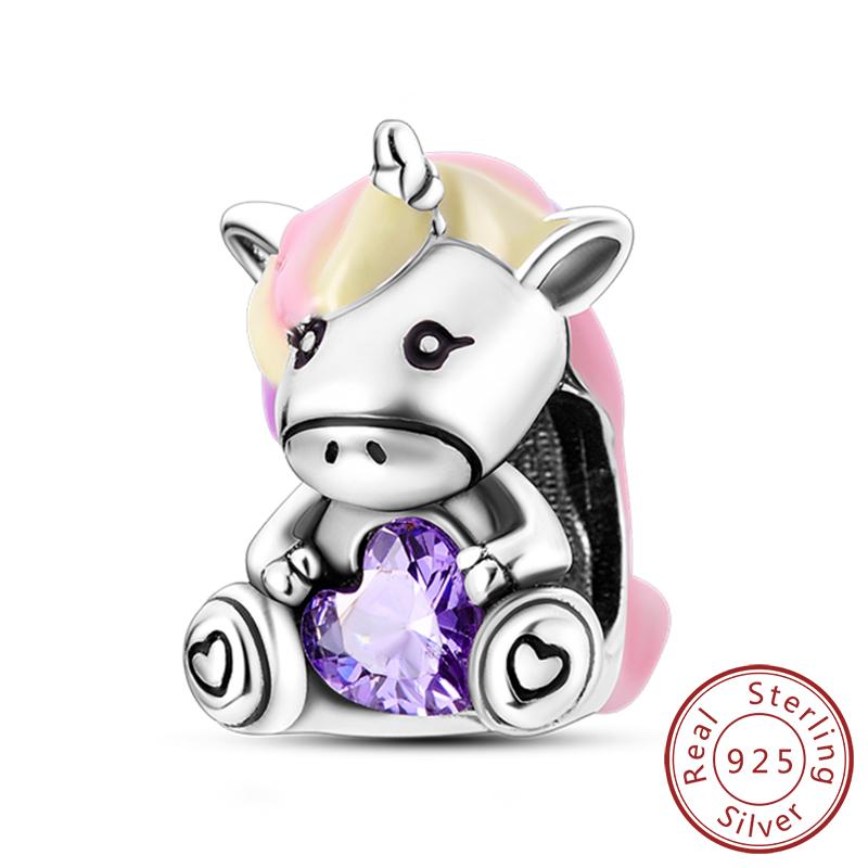 Charms Passen Original Armband Kupfer Charms Perlen Katze Hund Tier Herz Anhänger Für Frauen Schmuckherstellung Geschenk