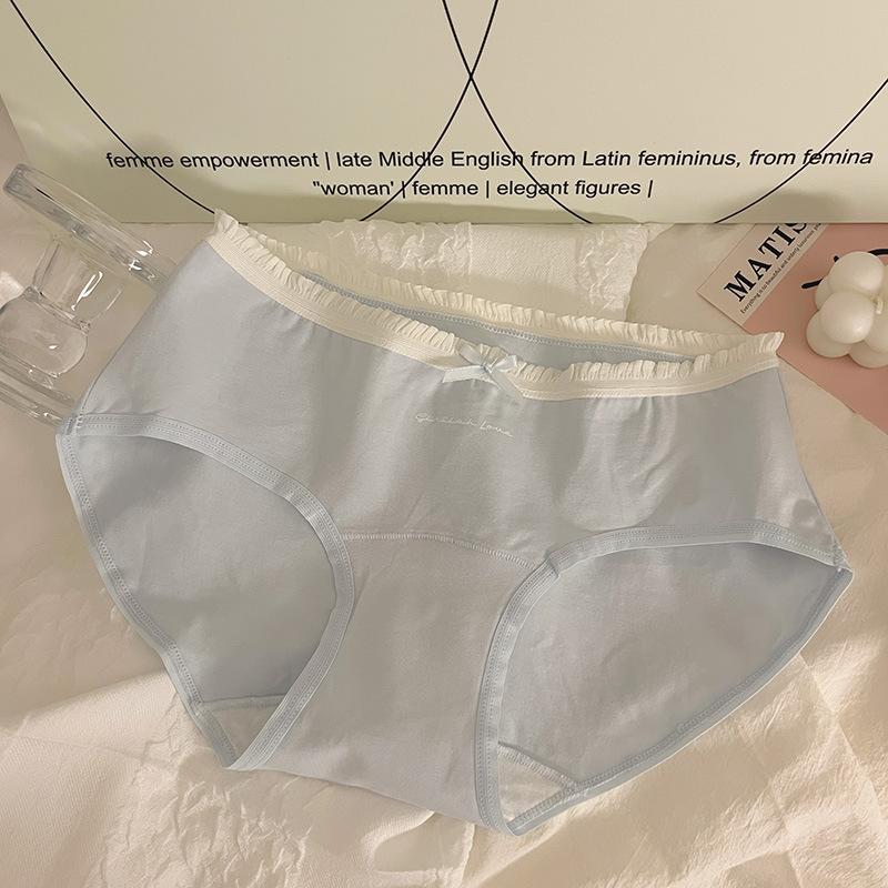 A-class baby cotton 7A antibacterial extended crotch pure cotton comfortable waist bag hip triangle Panties