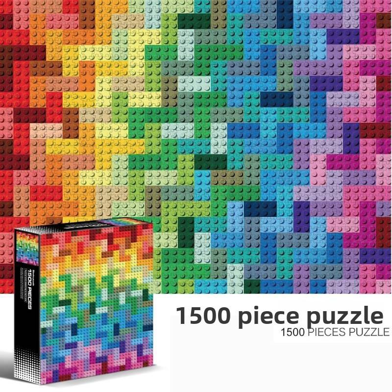 Jigsaw With Puzzle Bird Houses And World Renowned Flat Paintings For Teens Gift