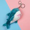 Portachiavi Peluche Piccolo Squalo e Balena - Ciondolo Cartone Animato & Souvenir Acquario