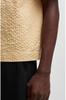 Overfit Cotton Beige [HUGO] Shirt, Seersucker, Men's, S,