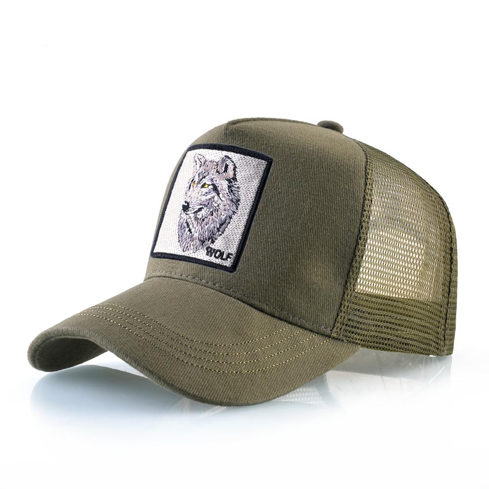 Baseball Caps Men Snapback Hip Hop Hats With Eagle Patch Streetwear Trucker Caps Women Spring Summer Breathable Mesh Visor Bones