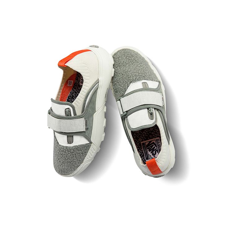 Napapijri x Vans Coast Zip CC Forest Fog Unisex Sneaker Grau VN0A5JMD8S8