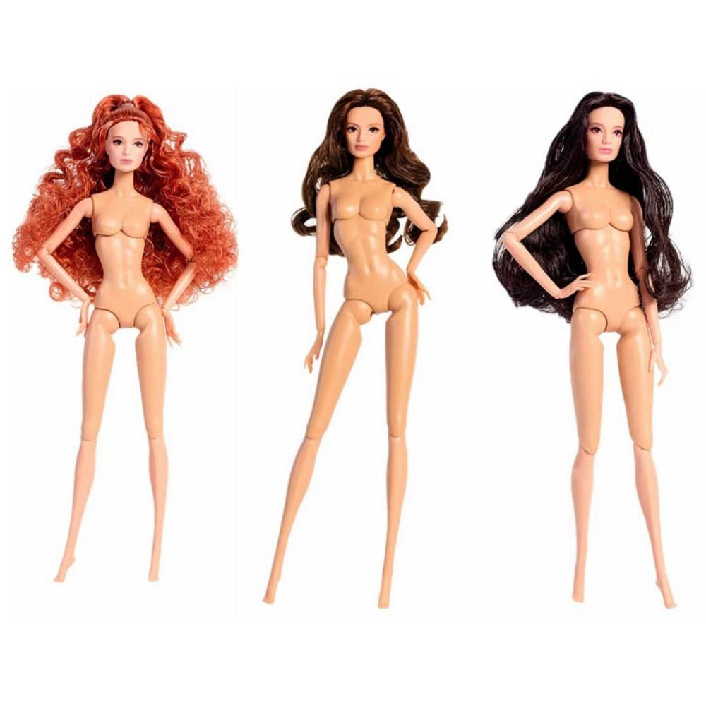 Blond Hair Supermodel Doll Joint Movable Doll Body Dress Up 1/6 BJD Doll DIY Toy