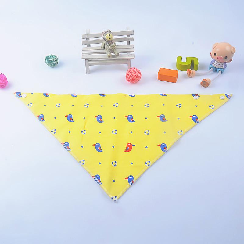 Baby Bibs For Boys Girls Bib Burp Cloth Cartoon Triangle Cotton Baby Scarf Baby Feeding Accessories