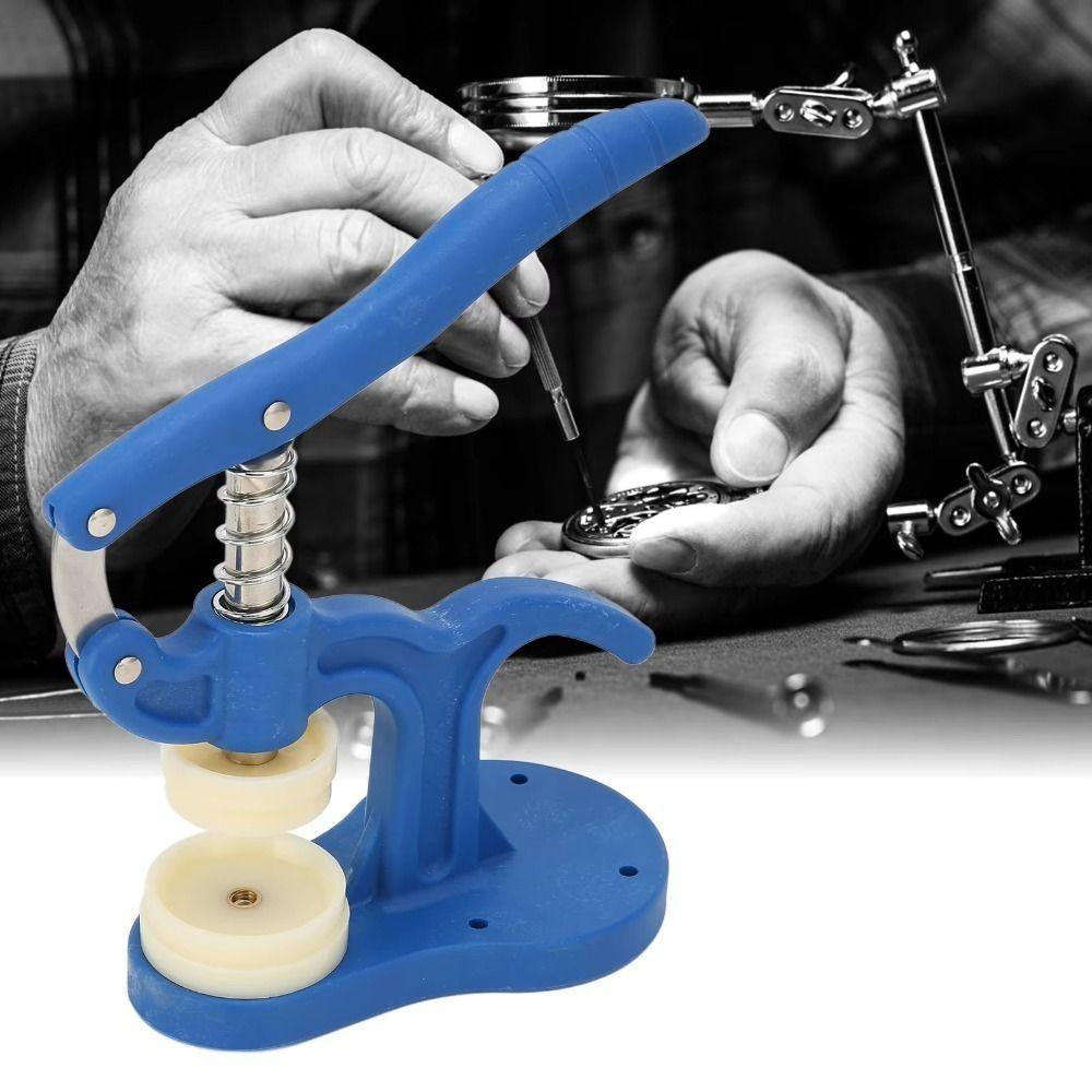 Prevent Slip Watch Back Press Tool Set Nylon Dies Watch Back Cover Presser  Watch Repair