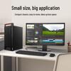 Lenovo Kaitian M740J Commercial Desktop with Curved Monitor (CN Version)