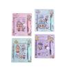 Mini Tagebuch-Set mit Kugelschreiber Tragbares Notizbuch Cartoon-Tagebuch Süßes Notizbuch Kawaii Tragbares Handbuch Schulbedarf Geschenk