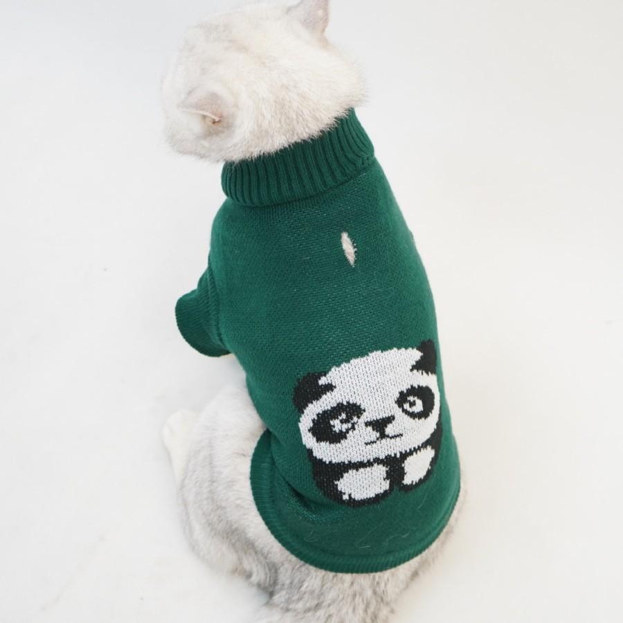 Pet it cat clothes autumn and winter pet sweater warm cute cat clothes hairless German puppet cat dog universal