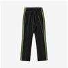 NeedleS Herren S Samt Schmale Trainingshose Lange Hose C Schwarz Rw325
