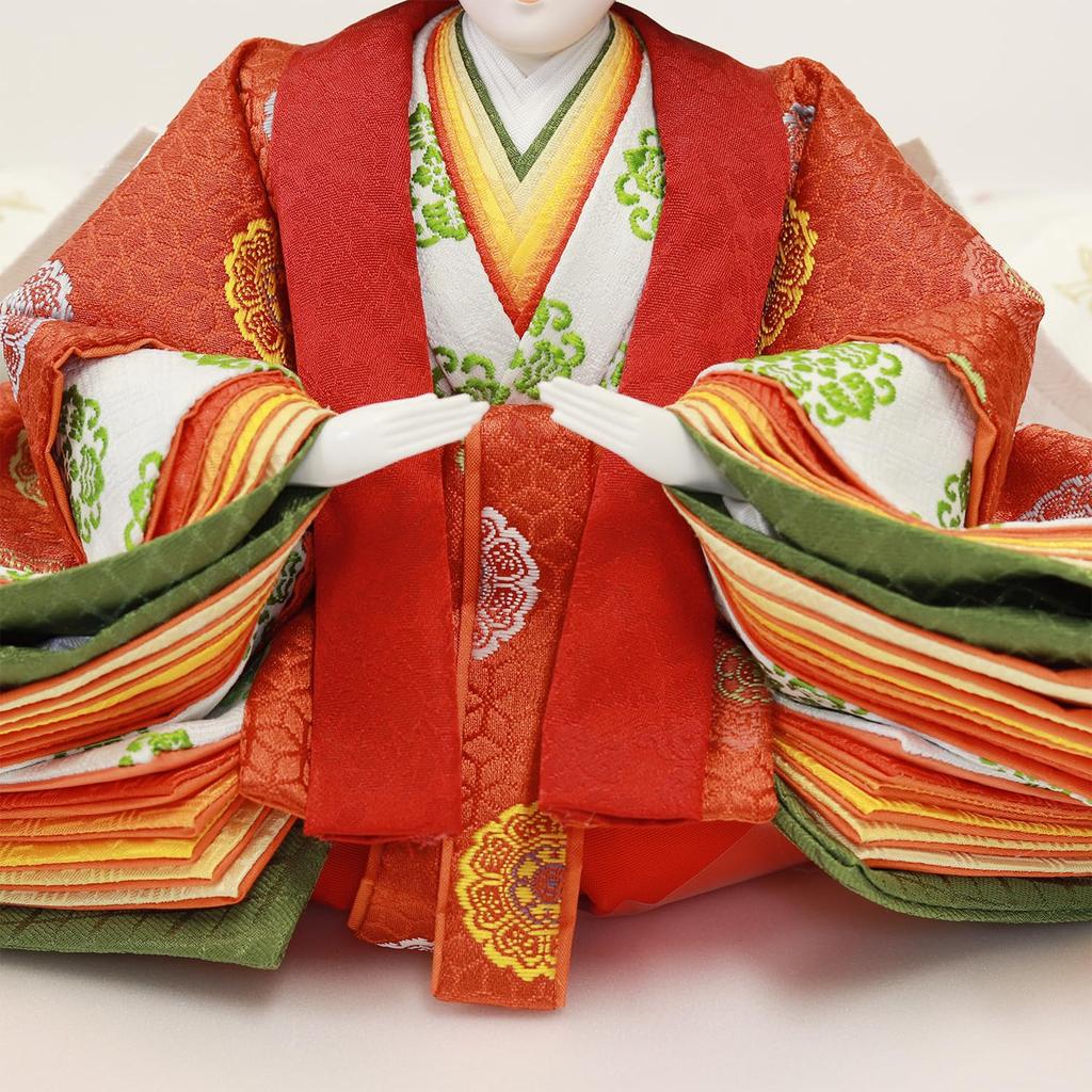 Hina Hina Crown Flat Crown Width 75 X Depth 40 X Height Costume Clothes Yellow Oak Dye Dolls, Dolls, Decoration, Decoration, Decoration, 42.5cm,