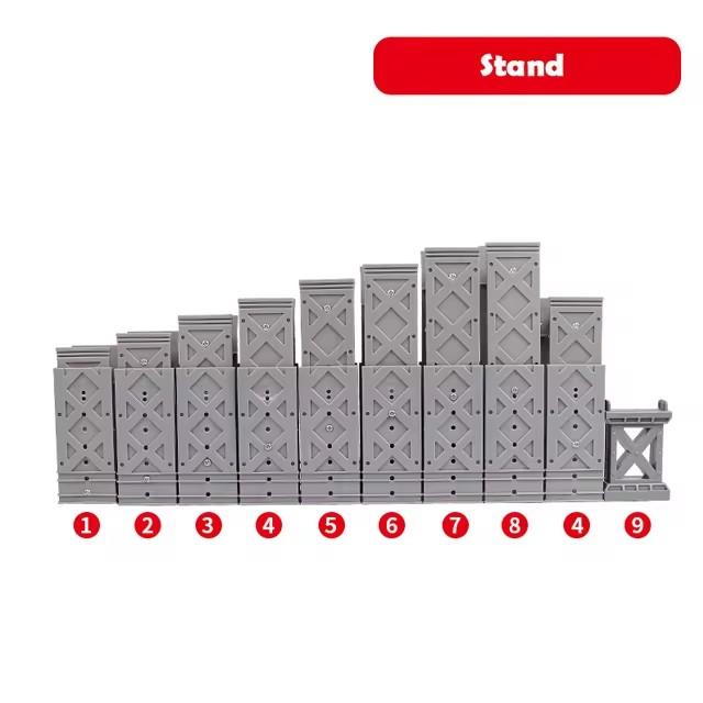 High-Quality 26Pcs High-Quality Wooden High-Quality Train High-Quality Tracks High-Quality Accessories High-Quality Wood High-Quality Spiral