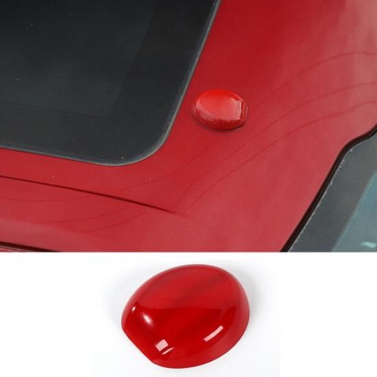 Red Exterior Antenna Cover Cap Trim Decor Bezel For Ford F150 15-20 &Mustang