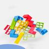 Tetra Tower Game Stacking Blocks Balance Stack Building Blocks Puzzle Board Assembly Bricks Educational Toys For Children Adults