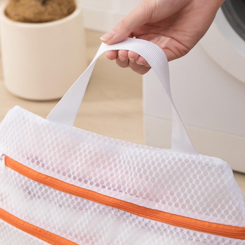 Washing Machine Laundry Wash Bags Double-Layer Zipper Underwear Laundry Bags Mesh Laundry Bag  Bra