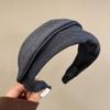 Thickened Hair Headband Vintage Headwear Korean Headbands  Girls Gift