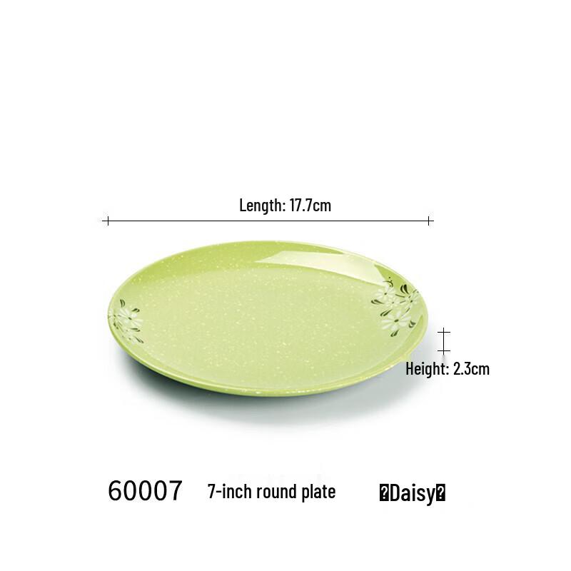 

7-inch Round Melamine Serving Plate