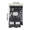 20KM Long Ranges Reverse POE Fiber To Ethernet Converter Supporting 4 Port and PCBA for Networking Stability