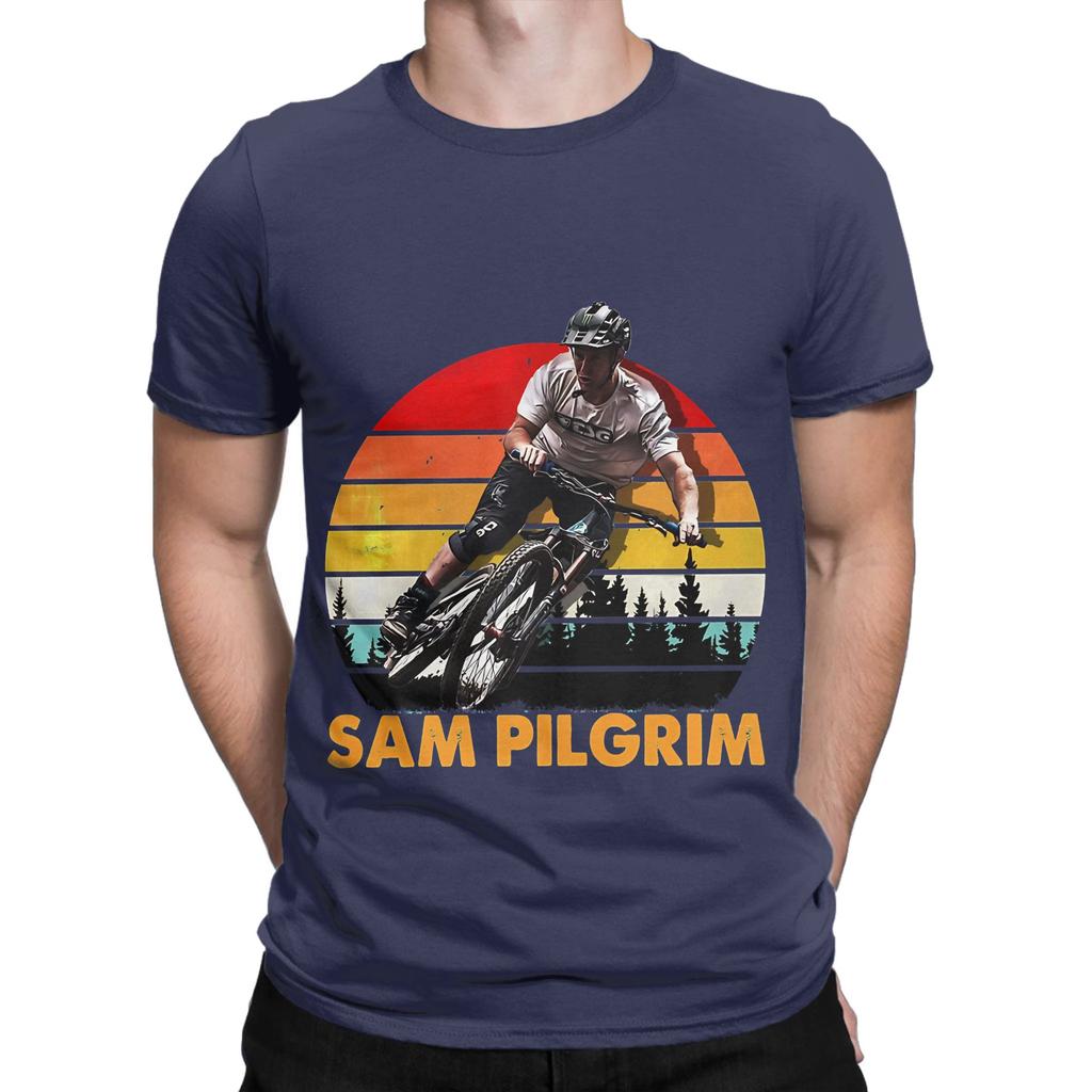 Sam Pilgrim Red Graphic 100 Cotton TShirt Sam Pilgrim Tees Tops For Unisex