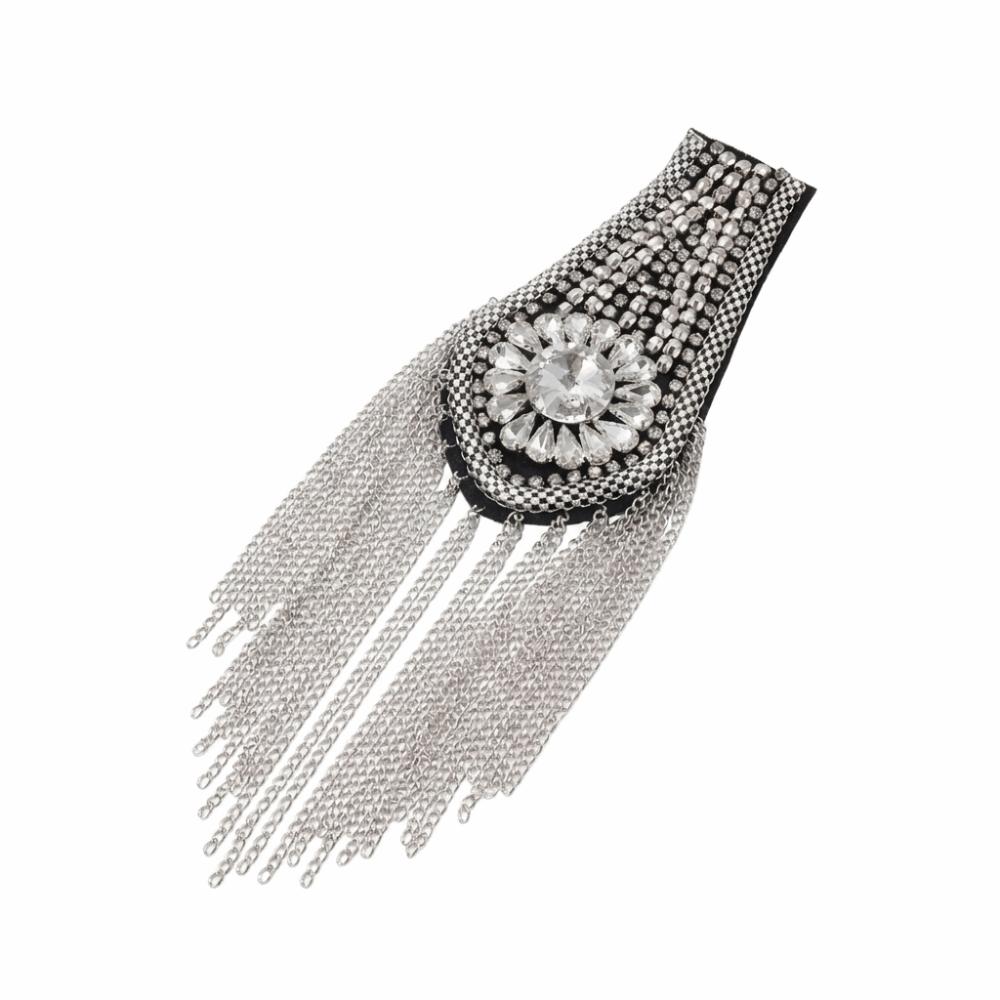 Brooch Tassel Chain Shoulder Board Epaulet Epaulette Retro Fringe Shoulder Mark Gift