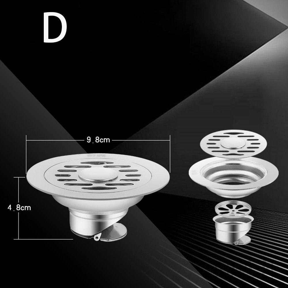 With Grid Grate Cover Sink Strainer Dual-purpose Floor Drain  Bathroom Washing Machine Accessories