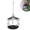 Garden Decor Iron Bird Feeder Windproof Rainproof Bird Hummingbird Food Bird Multi-purpose 2026 Feeder Hanging Feeding Disp K0C1