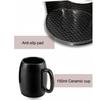 Cup Drip Coffee Maker American Coffee Machine Stainless Steel Coffee Maker Single Serve with Cup for Household Office Personal