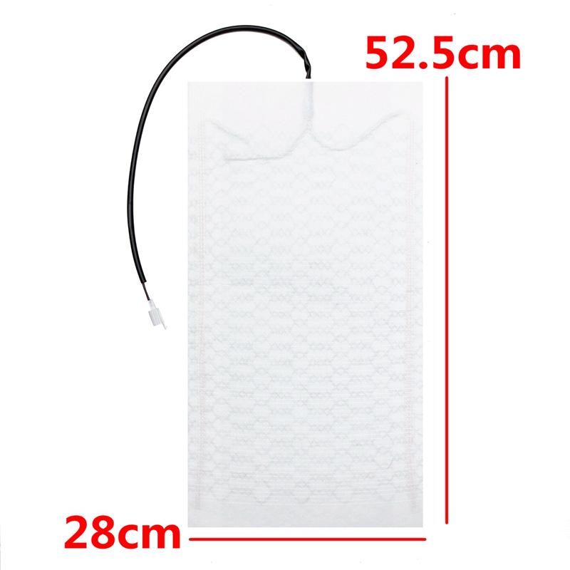4Pcs Universal 12V 2 Seats 4 Pads Carbon Fiber Heated Seat Heater Heating 6 Level Switch Winter Warmer Seat Cushion Covers