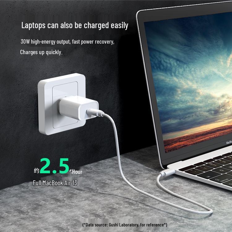 PD30W GaN Australian Standard SAA Certified Charger: 11V/3A, 20V/1.5A, 9V/3A, 5V/3A for Tablets