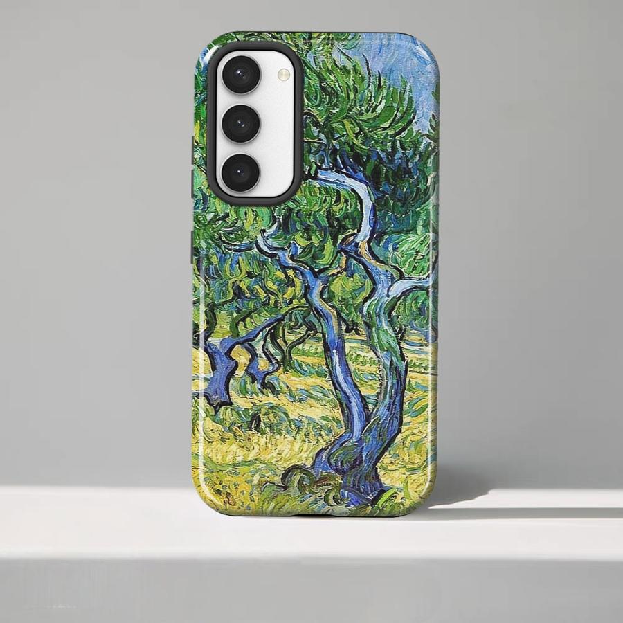 Van Gogh Fashion Still Life Flower Branches Soft Cover Capa Phone Case for Samsung Galaxy S25 S20 FE A16 S24 Ultra A26 S23