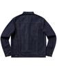 Laugher [Non-Faded] Trucker Denim Jacket - Deep Blue