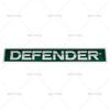 DEFENDER Letter Emblem Fit Land Rover Defender Rear Tailgate Personalized Modification Badge