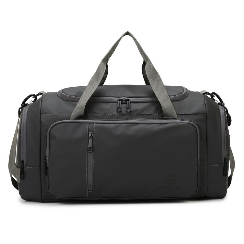 Three-Use Dry and Wet Separation Fitness Bag Multi-Functional Backpack Men's Shoulder Luggage Boarding Hand Travel Bag