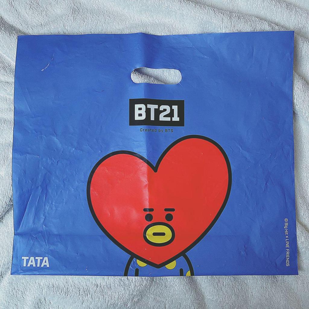 [USED] BT21 TATA Notebook, Pen, Card Pouch, Pass Case