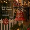 Sounding 3D Wall-mounted Doorbell Vintage Christmas Party Door Hanger  Garden