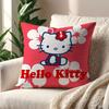 Cartoon H-Hello K-Kitty Cushion Cover For Pillow Printing Sofa Decoration Home Car Room Coffee Shop Office Nordic Simplicity