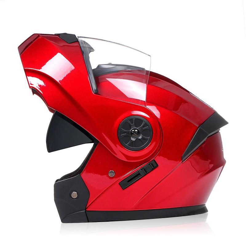 BLD Factory-direct Electric Motorcycle Helmets With Dual Lenses Removable Detachable Cycling Men Women