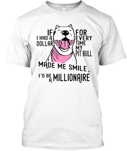 Amazing Pit Bull Dog T-Shirt Made in the USA Size S to 5XL S