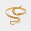Elegant Arm Bracelet Vintage Coiled Snake Upper Arm Cuff Bracelet Girlfriend Gifts Upper Armband Female Arm Decoration
