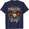 Melanin Cowgirls African Pride Black History Month Unisex T-Shirt