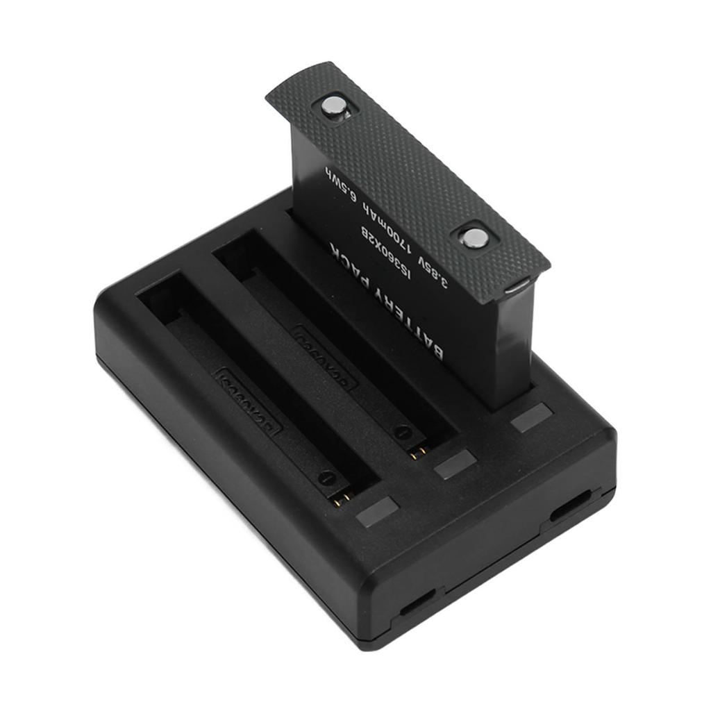 For Insta 360 ONE X2 Battery Charger 3 Channel Fast Charging Battery Charger Hub with Rechargeable Lithium Battery