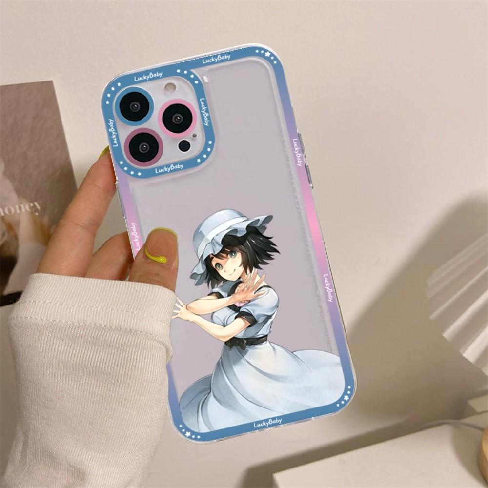 Steins Gate Okabe Anime Phone Case For iPhone 16 15 14 13 12 11 Pro Max XS X XR Mini Protective Cover