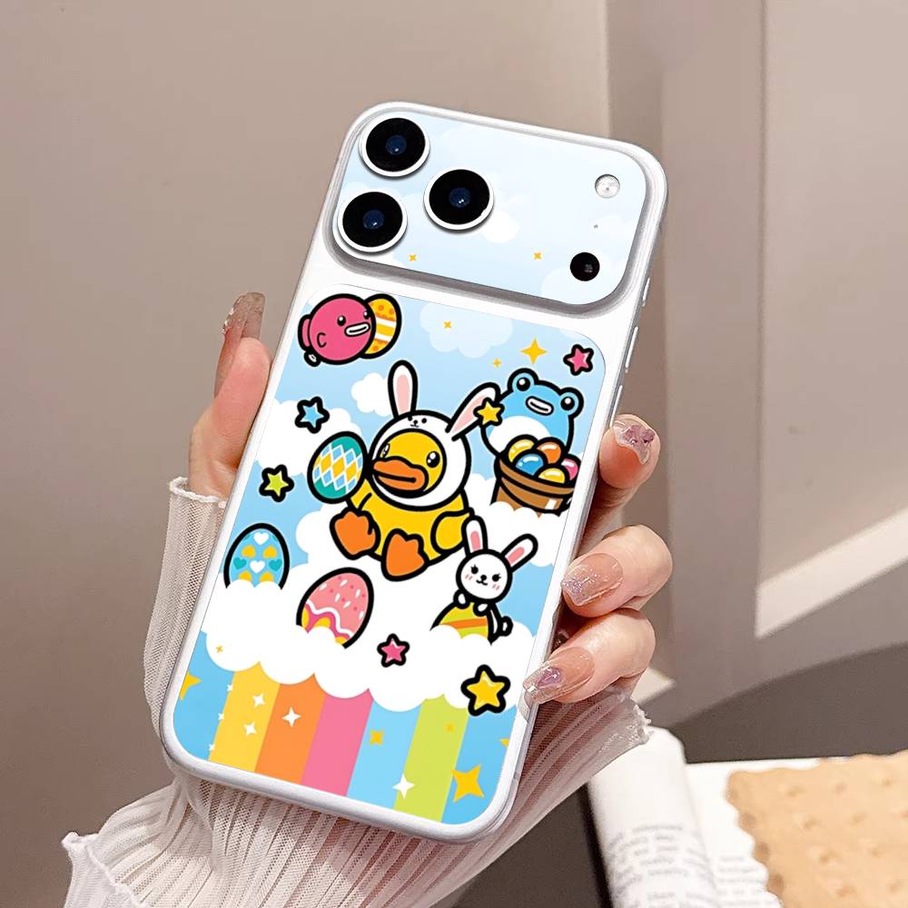 

Yellow Duck Brand B.D-DUCK Unique Style Rear Decal Wrap Protective Sticker For IPhone 17 Pro 17 Pro Max iPhone 17 Pro