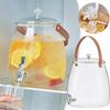 Large Capacity Cold Drink Dispenser With Faucet Water Jug Household Water Pitcher  Wine