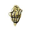 Push-In Shell Cap - Gold - Pi-031