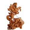 Cliff Cypress Carving Statue Of Guan Gong God Of Wealth Guan Yu Home Living Room Office Desktop Decoration Holiday Gifts