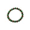 Green Aventurine & Tiger Eye Wealth Bracelet - 8mm Elastic Cord, High-End Feel